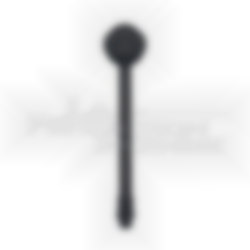 Spray rod with 6 holes