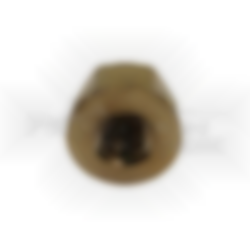 Brass acorn nut