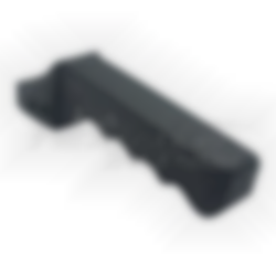 AREX black composite percussion handle