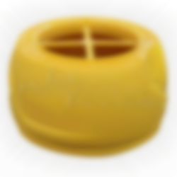 Socle embase jaune EUROFEU