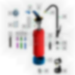 Spare parts - ANDRIEU EVOLITE and EURO BZ fire extinguisher