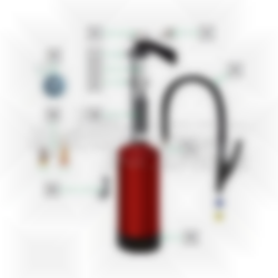 Spare parts - ISOGARD Classic Bclc fire extinguishers