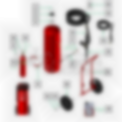 Spare parts for ROT moovex wheeled fire extinguishers