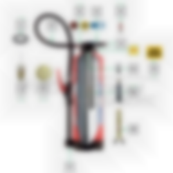 Parts for SICLI indium range fire extinguishers