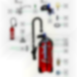 Part for SICLI Silice 3E fire extinguishers