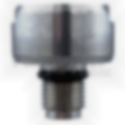 Yellow pressure gauge